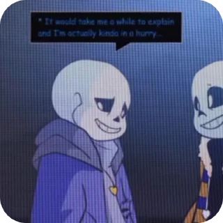 💙 emoji Sᴀns @undertaleUnivers Telegram sticker 24 of 44