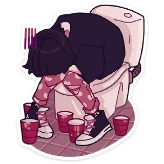 😓 emoji Кортни; больше - @stickersvk18 Telegram sticker 11 of 48