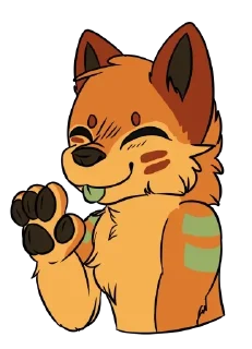 Sticker from FurraFfinity Art @TVstickers