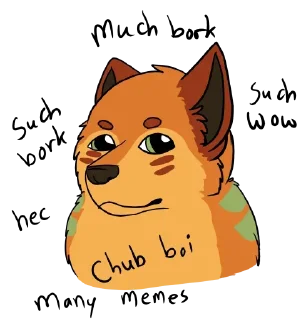 😥 emoji FurraFfinity Art @TVstickers Telegram sticker 7 of 11