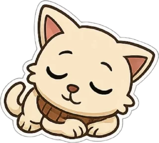 🌟 emoji 𓍼  Котик Луми  𓍼 Telegram sticker 5 of 23