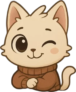 🌟 emoji 𓍼  Котик Луми  𓍼 Telegram sticker 21 of 23