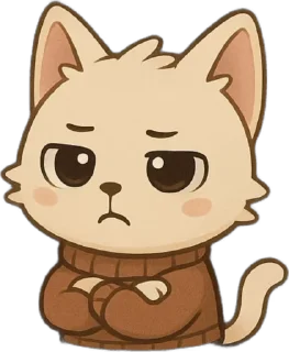 🌟 emoji 𓍼  Котик Луми  𓍼 Telegram sticker 23 of 23