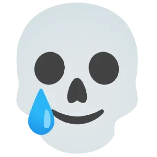 🌟 emoji Скелетон Эмодзи Telegram sticker 20 of 90