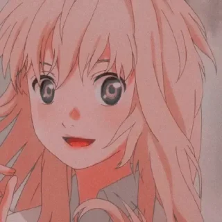 Sticker from Kaori by @anime_stickerr