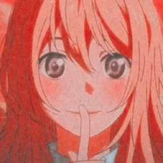❤️ emoji Kaori by @anime_stickerr Telegram sticker 9 of 17