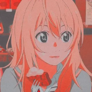 ❤️ emoji Kaori by @anime_stickerr Telegram sticker 17 of 17