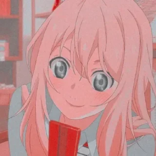 ❤️ emoji Kaori by @anime_stickerr Telegram sticker 14 of 17