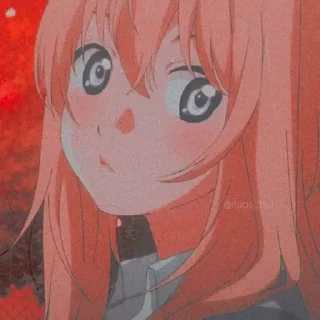 ❤️ emoji Kaori by @anime_stickerr Telegram sticker 13 of 17