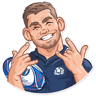 🤘 emoji Rugby World Cup 2023 Telegram sticker 5 of 40