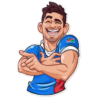Sticker from Rugby World Cup 2023