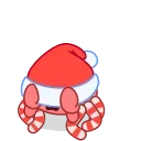Sticker from Santa's Crab