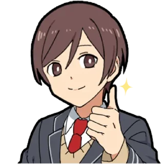 🤍 emoji Femboy Telegram sticker 8 of 40