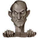 😬 emoji Ukrainian Comis Telegram sticker 24 of 117