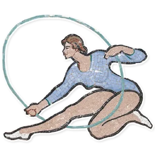 🤸‍♀️ emoji Ukrainian mosaics Telegram sticker 6 of 28