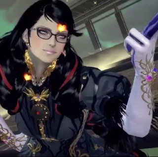 🔫 emoji 🔫🔮 | Bayonetta by @KRISKYA Telegram sticker 8 of 30