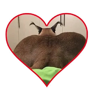 ❤️ emoji Шлепок Telegram sticker 17 of 38