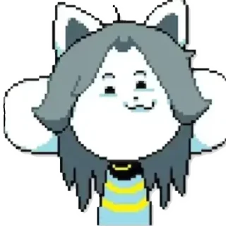 🐈 emoji ᴛᴇᴍᴍʏ ʙʏ : : @stickers_undertale Telegram sticker 5 of 21