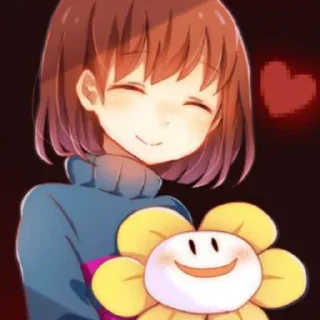 ❤️ emoji ғʀɪsᴋ ʙʏ :  @stickers_undertale Telegram sticker 17 of 21