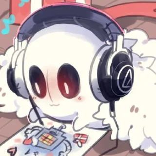 Sticker from ɴᴀᴘsᴛᴀʙʟᴏᴏᴋ ʙʏ : : @stickers_undertale