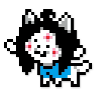 🐈 emoji ᴛᴇᴍᴍʏ ʙʏ : : @stickers_undertale Telegram sticker 17 of 21