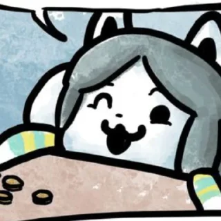 🐈 emoji ᴛᴇᴍᴍʏ ʙʏ : : @stickers_undertale Telegram sticker 20 of 21