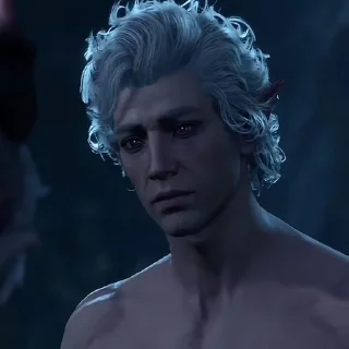 😼 emoji Astarion Baldur's Gate(gay) @Milwwna Telegram sticker 14 of 29