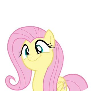 🤨 emoji Флаттершай|плм| Telegram sticker 9 of 87