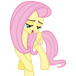 🌟 emoji Fluttershy @toshwallstreet Telegram sticker 12 of 40