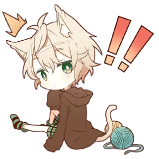 😳 emoji Некомими–кун @nyasticks Telegram sticker 18 of 41