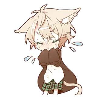 😭 emoji Некомими–кун @nyasticks Telegram sticker 23 of 41