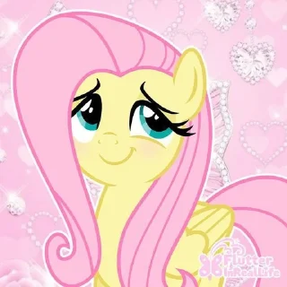 😏 emoji fluttershy Telegram sticker 7 of 58
