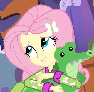 🐊 emoji fluttershy Telegram sticker 15 of 58