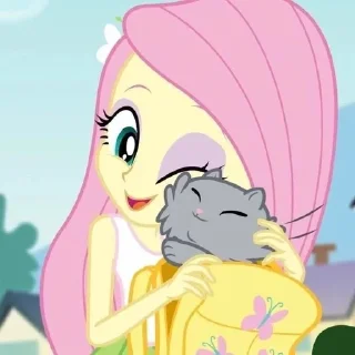 🤗 emoji fluttershy Telegram sticker 19 of 58