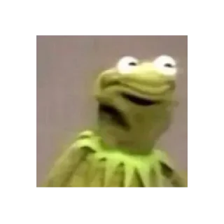 🐸 emoji Kermit Telegram sticker 10 of 17