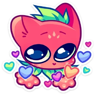 🥺 emoji Кито без текста - @stickers_vk Telegram sticker 23 of 49