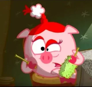 🐽 emoji нюша🐽 :: @butterflieshelpyou Telegram sticker 24 of 58