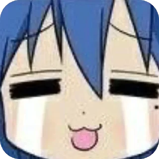 Sticker from lucky star