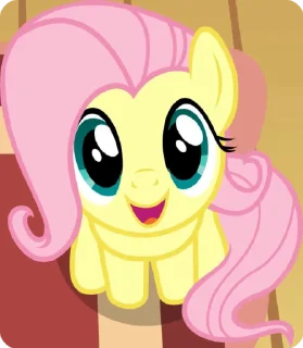 🌟 emoji ⭐️✨Silly Fluttershy✨💖 Telegram sticker 10 of 42