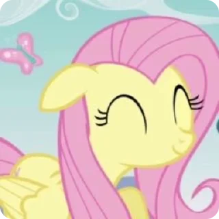 🌟 emoji ⭐️✨Silly Fluttershy✨💖 Telegram sticker 19 of 42