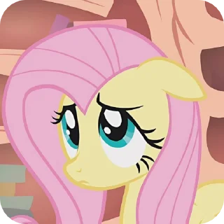 🌟 emoji Fluttershy @stickerpacksfan Telegram sticker 13 of 25
