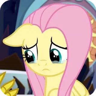 🌟 emoji Fluttershy @stickerpacksfan Telegram sticker 15 of 25