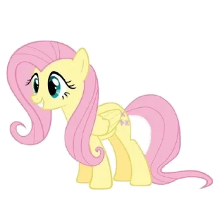 🌟 emoji Fluttershy Telegram sticker 2 of 34