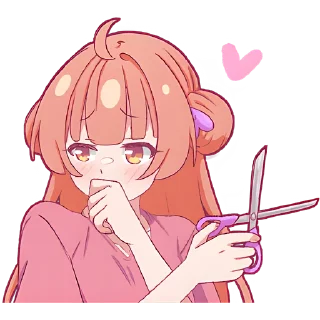 ✂ emoji Подружки @Nyasticks Telegram sticker 17 of 41
