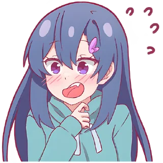 😨 emoji Подружки @Nyasticks Telegram sticker 8 of 41