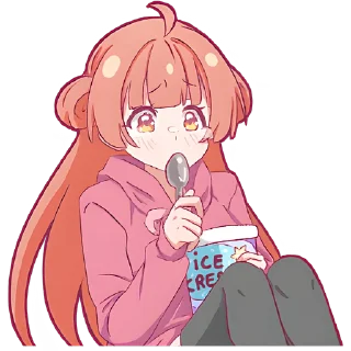😋 emoji Подружки @Nyasticks Telegram sticker 13 of 41