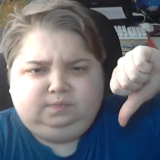 👎 emoji Денис реакция Telegram sticker 5 of 48