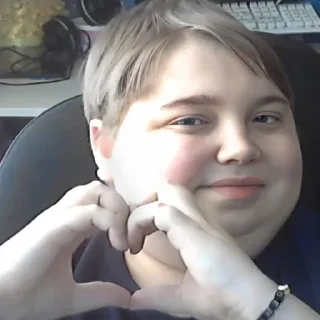 🫶 emoji Денис реакция Telegram sticker 7 of 48