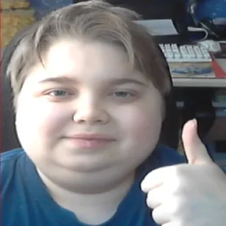 👍 emoji Денис реакция Telegram sticker 1 of 48
