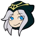 😏 emoji June Molison's pack Telegram sticker 23 of 99